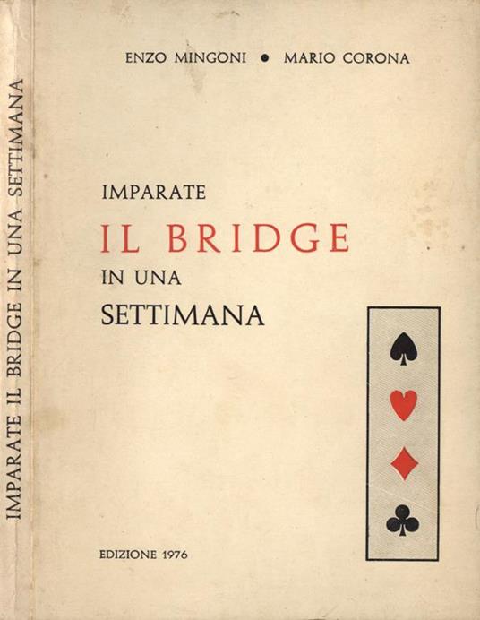 Imparate il bridge in una settimana - copertina