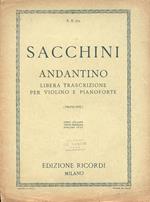 Andantino. Libera trascrizione per violino e pianoforte