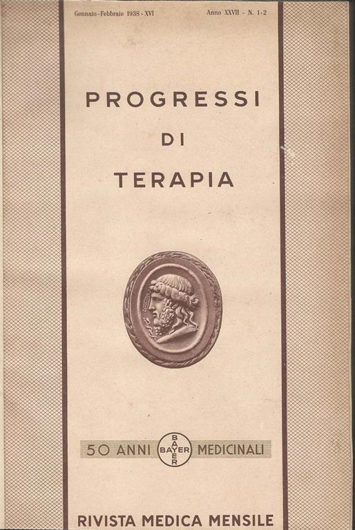 Progressi Di Terapia - copertina