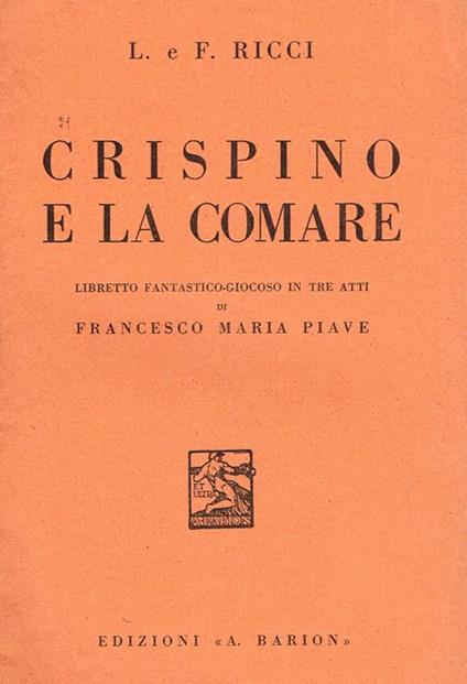 Crispino E La Comare - copertina