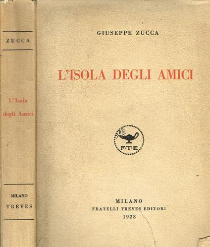 L' Isola Degli Amici - Giuseppe Zucca - copertina
