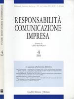 Responsabilità, Comunicazione, Impresa. 1999