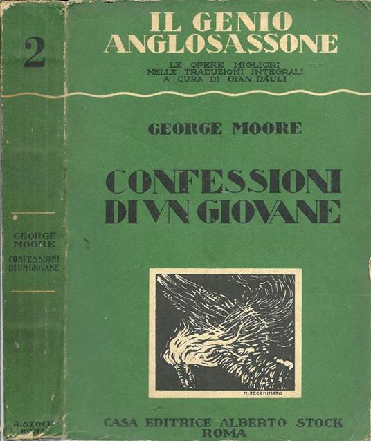 Confessioni Di Un Giovane - George Moore - copertina