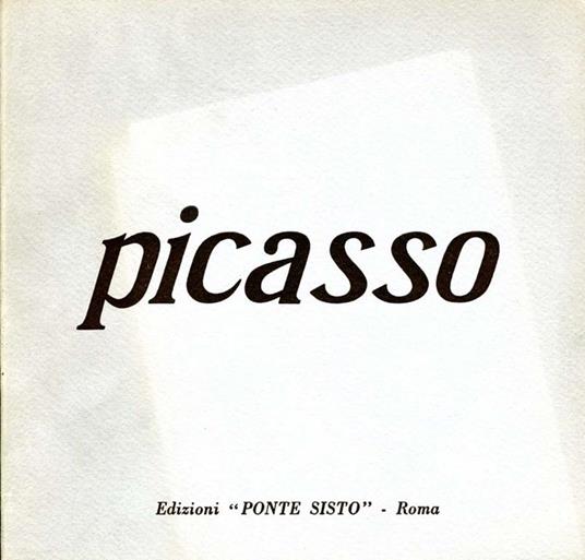Picasso - Christian Zervos - copertina