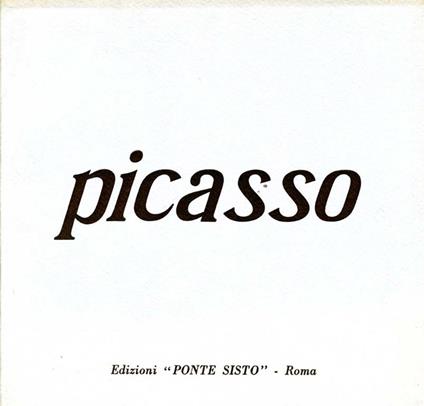 Picasso - Christian Zervos - copertina