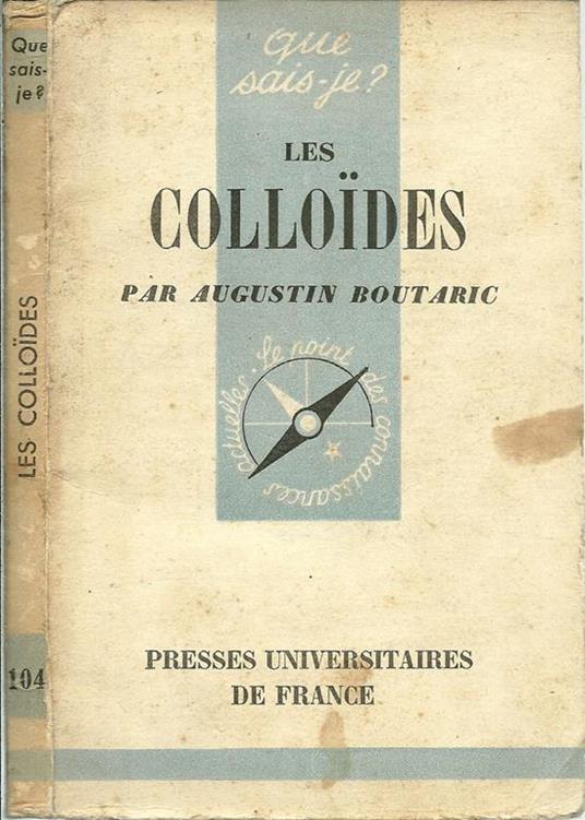 Les Colloides - Augustin Boutaric - copertina