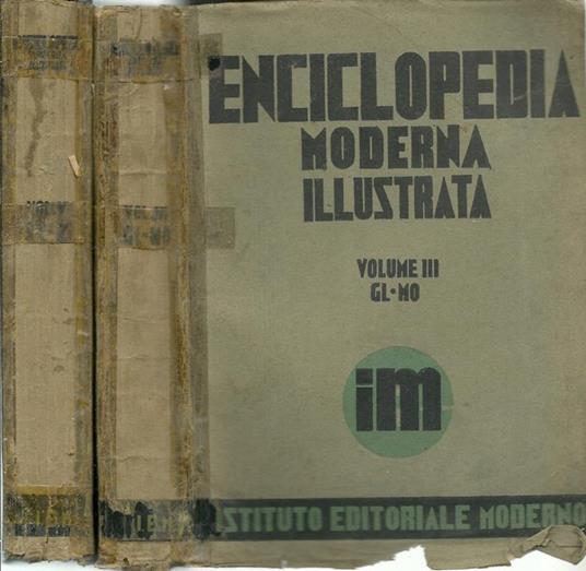 Enciclopedia Moderna Illustrata - copertina