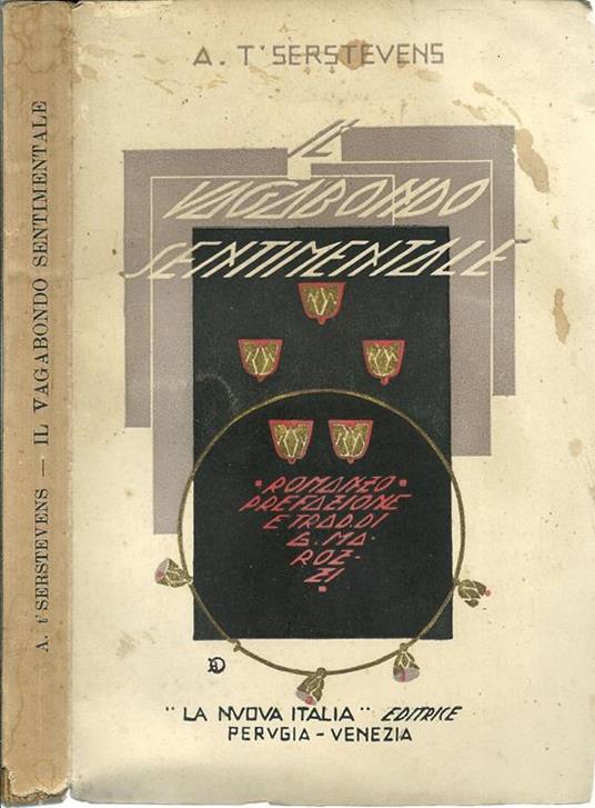 Il Vagabondo Sentimentale - Albert T'Serstevens - copertina