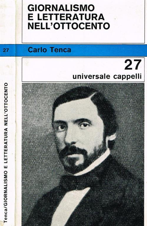 Giornalismo E Letteratura Dell'Ottocento - Carlo Tenca - copertina