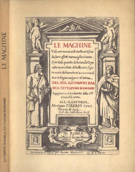 Le machine - copertina