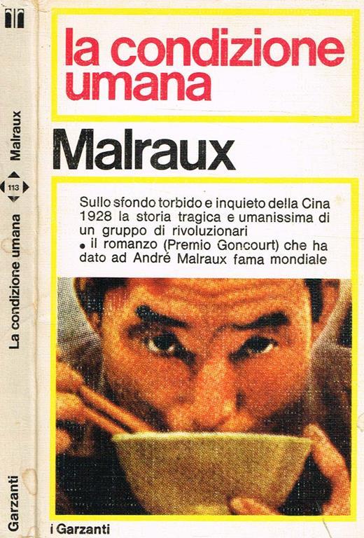 La Condizione Umana - André Malraux - copertina