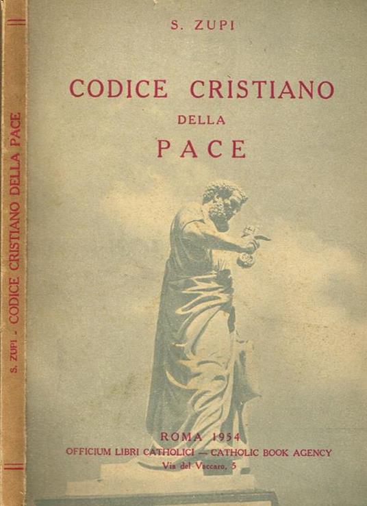 Codice Cristiano Della Pace - Saverio Zupi - copertina