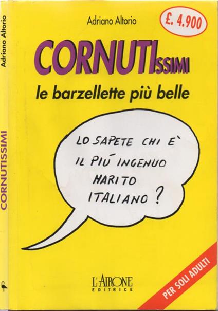 Cornutissimi. le barzellette più belle - copertina