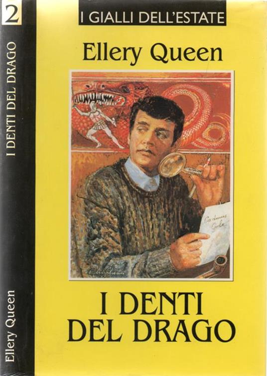 I denti del drago - Ellery Queen - copertina