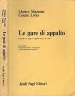 Le gare di appalto. secondo la legge 8 agosto 1977, n. 584