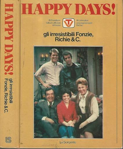 Gli irresistibili Fonzie, Richie e C.. L'album ufficiale di Fonzie- Una ragazza per Richie - B. Davidson - copertina