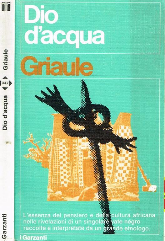Dio D'Acqua - Marcel Griaule - copertina