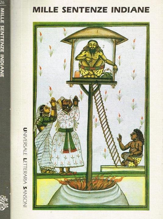 Mille Sentenze Indiane - copertina