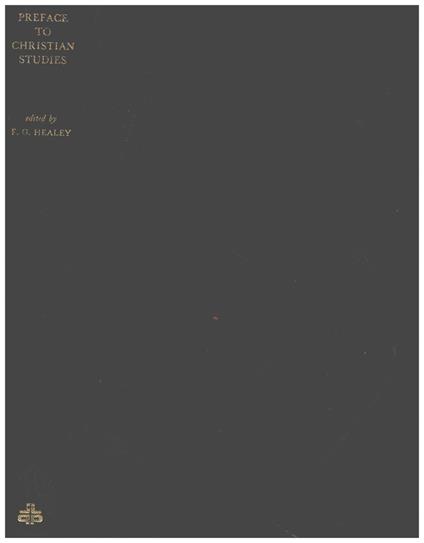 Preface to Christian Studies - copertina