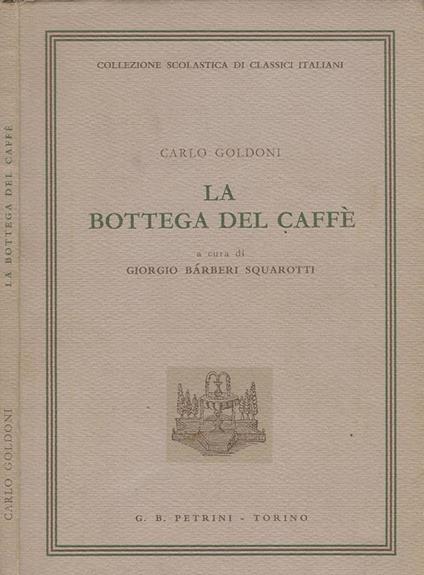 La bottega del caffè - Carlo Goldoni - copertina