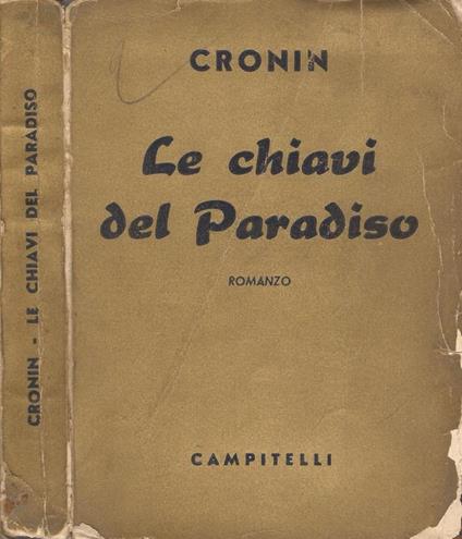 Le chiavi del paradiso - A. Joseph Cronin - copertina