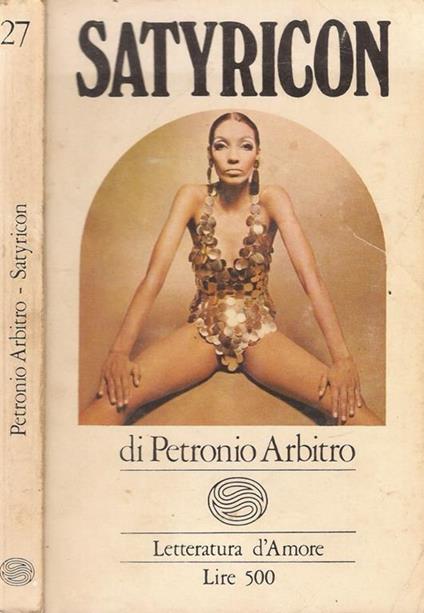 Satyricon - Arbitro Petronio - copertina