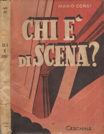 Chi è di scena? - Mario Corsi - copertina