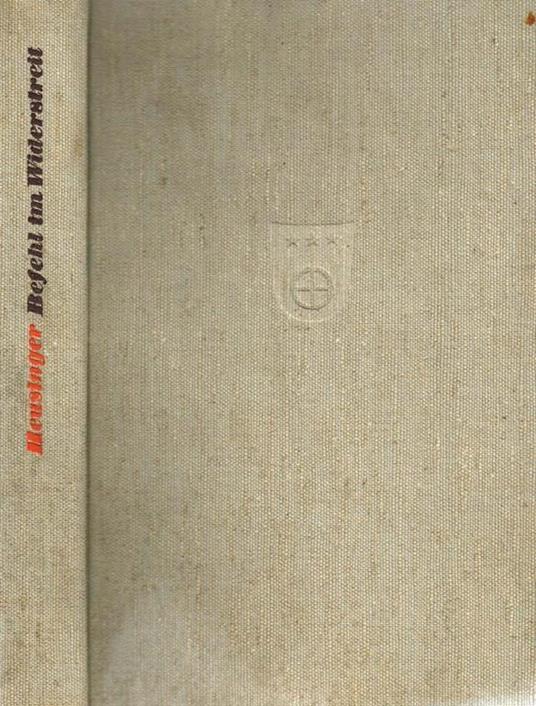 Befehl Im Widerstreit Schicksalsstunden Der Deutschen Armee 1923-1945 - copertina