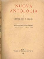 Nuova Antologia. Scienze Lettere Arti Anno 94 Fasc.1900 Vol.475
