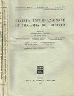 Rivista Internazionale Di Filosofia Del Diritto Anno Xxxviii Serie Iii Fascicolo Ii-Iv Vi