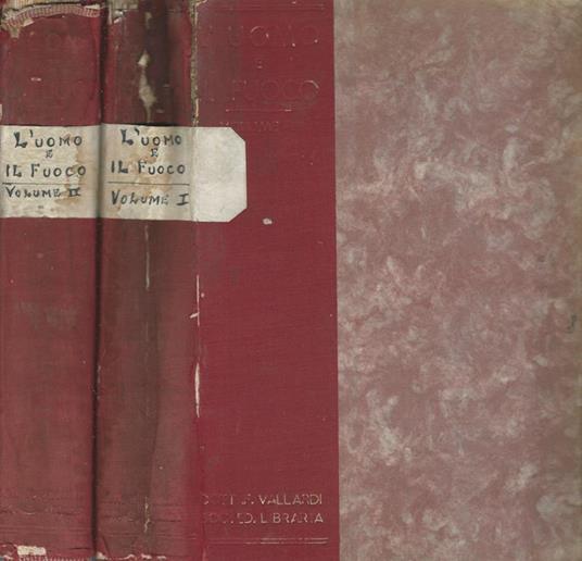 L' uomo e il Fuoco - copertina