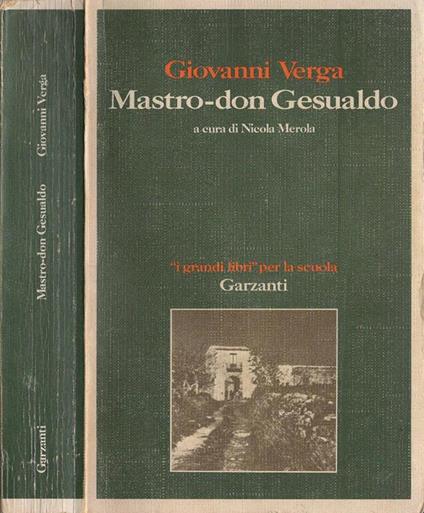 Mastro-don Gesualdo - Giovanni Verga - copertina