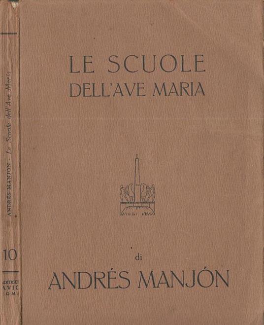 Le scuole dell'Ave Maria - copertina