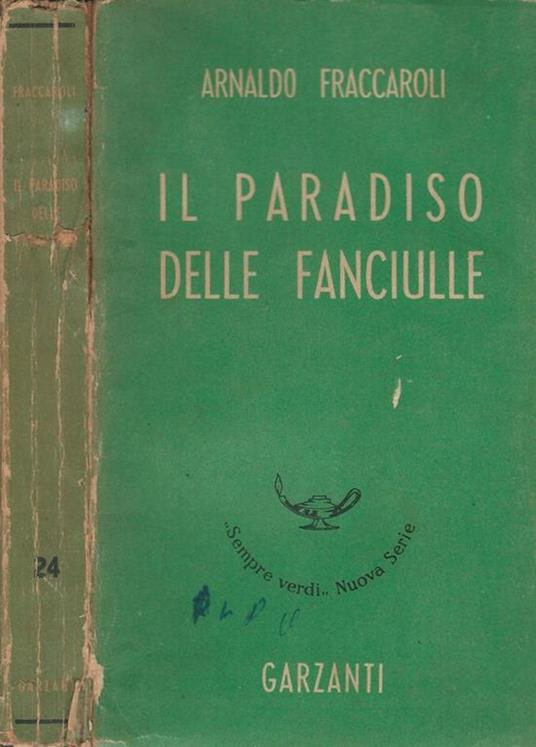 Il paradiso delle fanciulle ovvero American girls - Arnaldo Fraccaroli - copertina