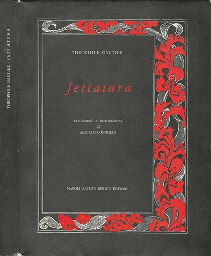 Jettatura - Théophile Gautier - copertina