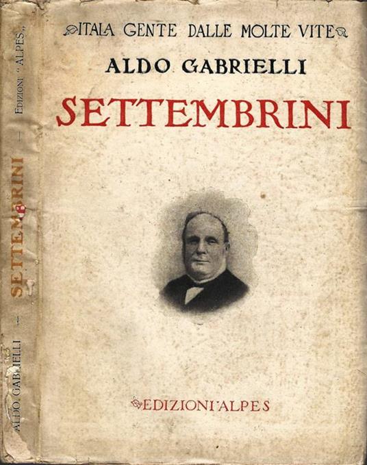 Settembrini - Aldo Gabrielli - copertina