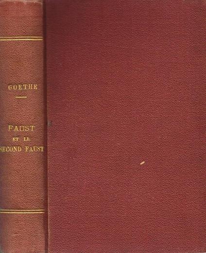 Faust Et Le Second Faust - Johann Wolfgang Goethe - copertina
