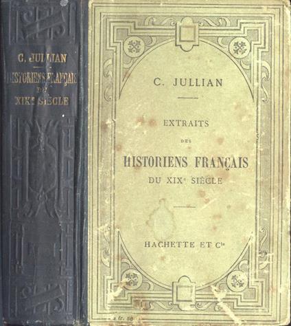 Extraits des historiens francais du XIX siècle - copertina