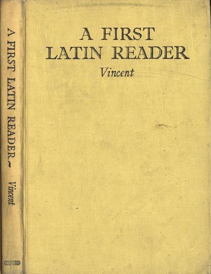 A first latin reader - copertina