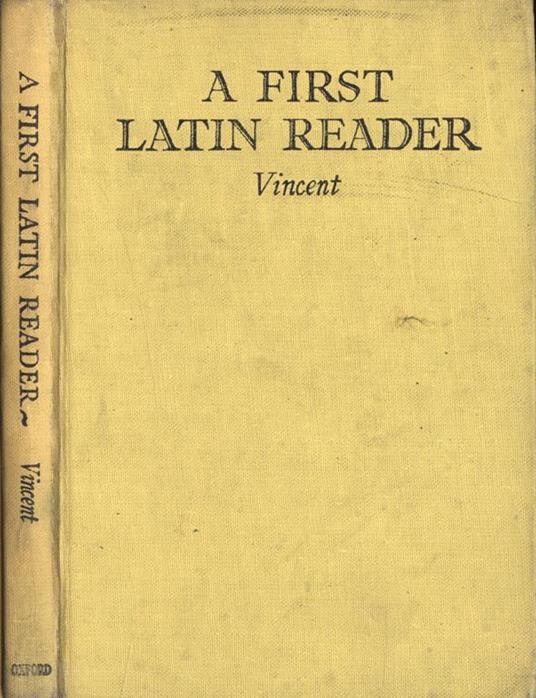 A first latin reader - copertina