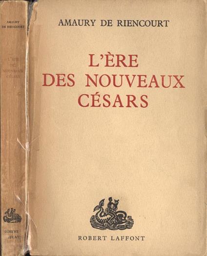 L' ère des nouveaux Cèsars - copertina