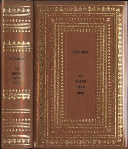 Le rouge et le noir - Stendhal - copertina