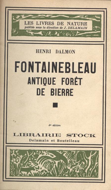 Fontainebleau Antique foret de bierre - copertina