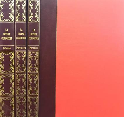 La Divina Commedia - Dante Alighieri - copertina