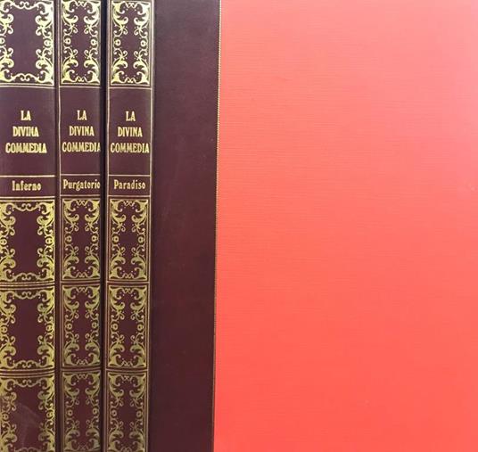 La Divina Commedia - Dante Alighieri - copertina