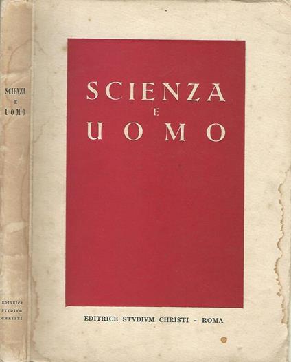 Scienza e uomo - copertina