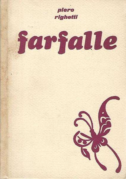 Farfalle - Piero Righetti - copertina