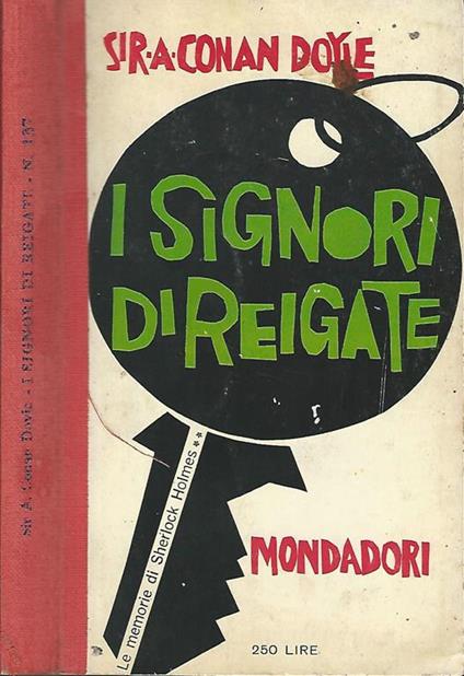 I signori di Reigate (volume secondo) Le memorie di Sherlock Holmes - copertina