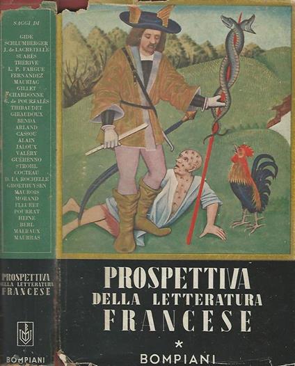 Prospettiva della letteratura francese Da Corneille a Chenier - copertina