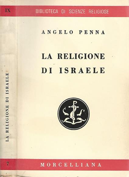 La religione di Israele - Angelo Penna - copertina